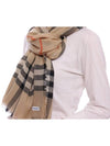 Vintage Check Wool Scarf Beige - BURBERRY - BALAAN 5