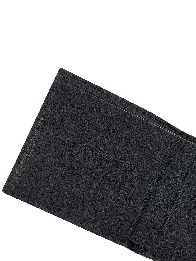 Men s Ribbon Logo Half Wallet RBN BIFOLD 8CC I921P - BALLY - BALAAN 7