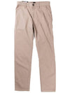 Chino Fit Tapered Stretch Cotton Satin Straight Pants Open Brown - HUGO BOSS - BALAAN 2