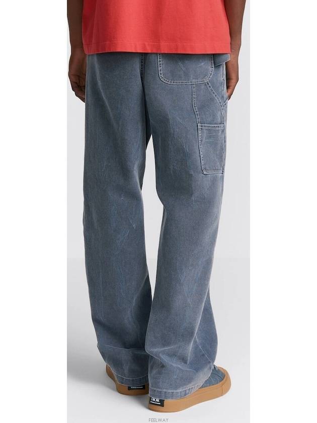 AND STONE ISLAND CARGO JEANS GRAY COTTON - DIOR - BALAAN 3