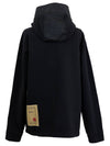 Snap Pocket Hooded Anorak Black - TEN C - BALAAN 3