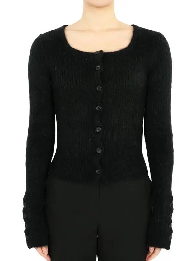 Women's La Maille Piccinni Cardigan Black - JACQUEMUS - BALAAN 3