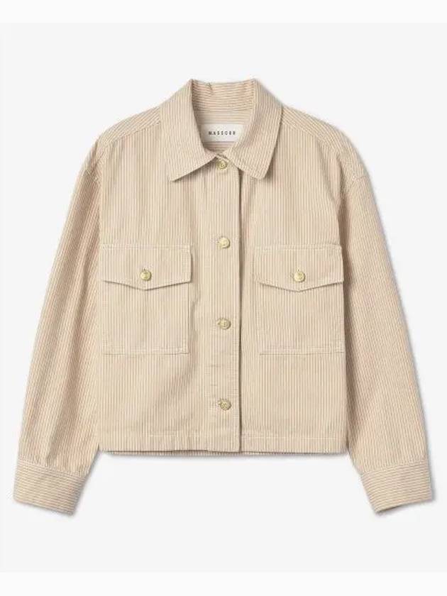 Sassen Jacket Oatmeal W23211DOATMEAL - MASSCOB - BALAAN 1