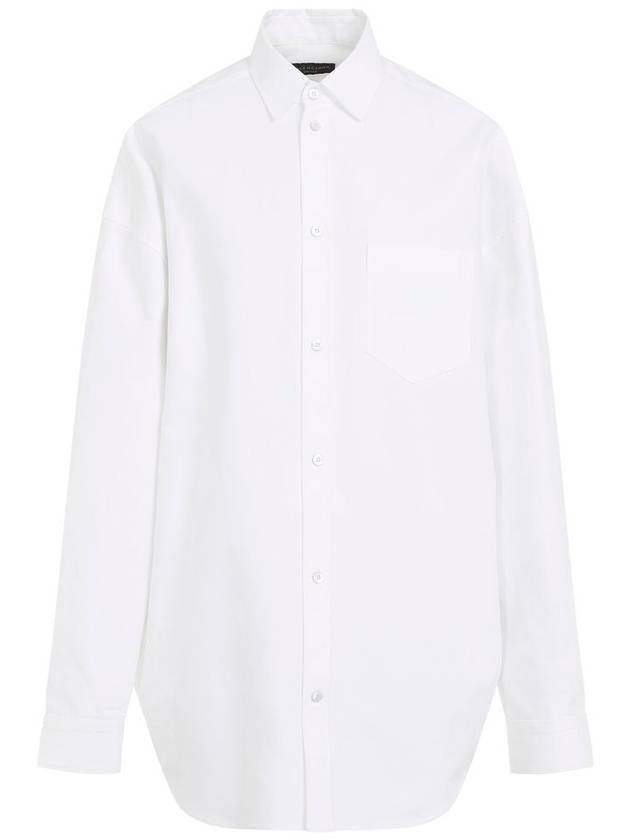 Outerwear Large Fit Shirt White - BALENCIAGA - BALAAN 2