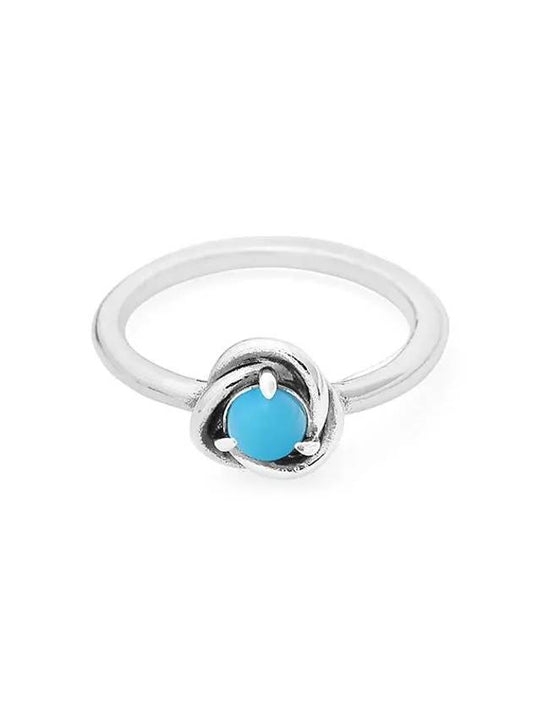 192993C12 Moment December T?rkiye Blue Eternity Circle Silver Ring - PANDORA - BALAAN 1