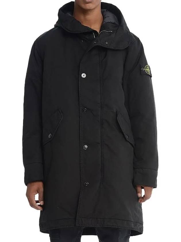 David TC Down Parka Black - STONE ISLAND - BALAAN 2