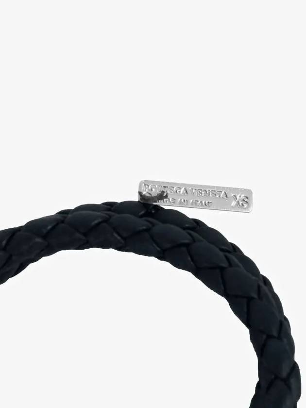 Intrecciato Double Weaving Bracelet Navy - BOTTEGA VENETA - BALAAN 5