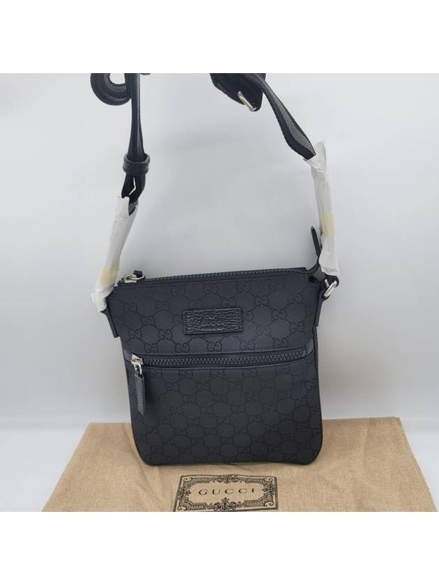 Micro GG Ssima Canvas Messenger Bag Black - GUCCI - BALAAN 4