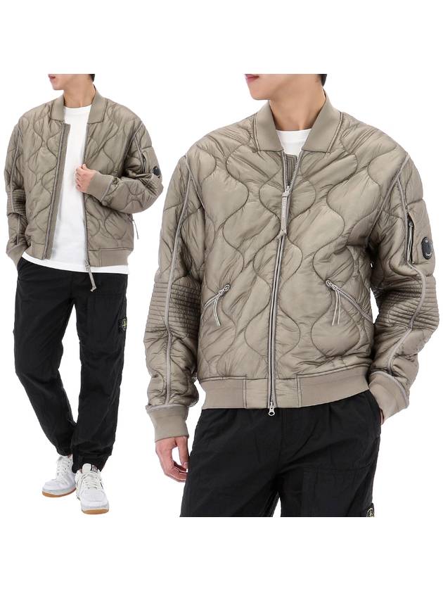 Liner Padded Bomber Jacket 17CMOW010A 327 - CP COMPANY - BALAAN 1