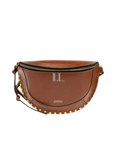 Skano Stud Trim Belt Bag Brown - ISABEL MARANT - BALAAN 2