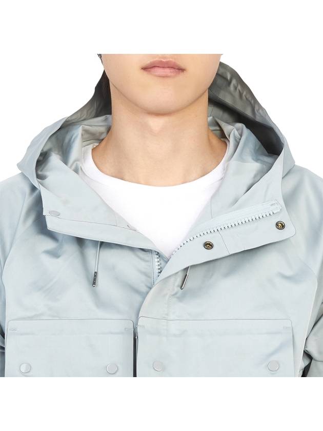 Metropolis AAC Hooded Jacket Light Blue - CP COMPANY - BALAAN 9