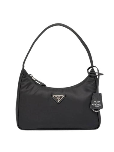 Re-Edition 2000 Re-Nylon Mini Shoulder Bag Black - PRADA - BALAAN 1