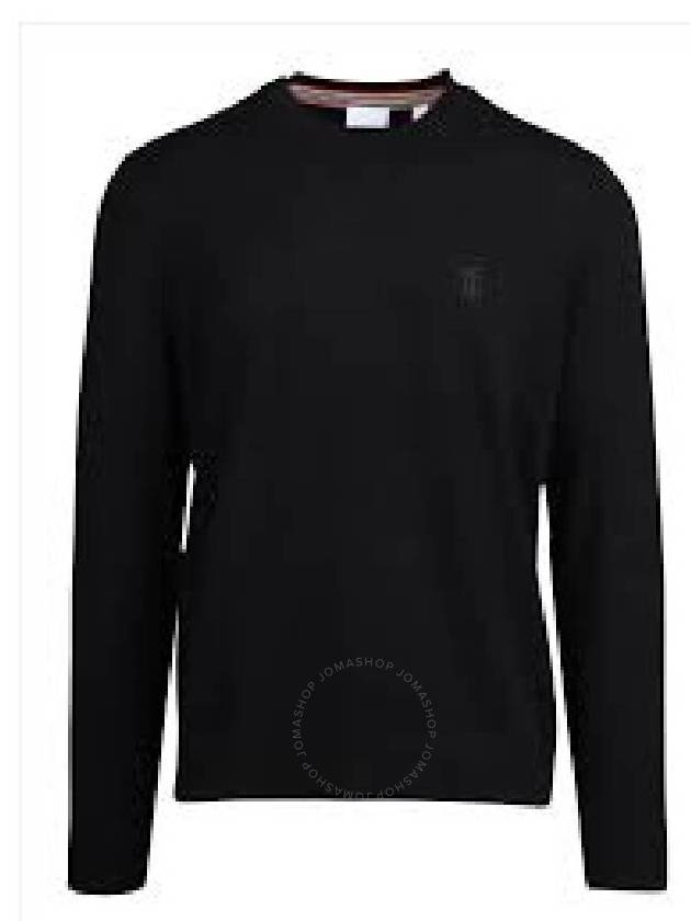 Monogram Cashmere Knit Top Black - BURBERRY - BALAAN 2