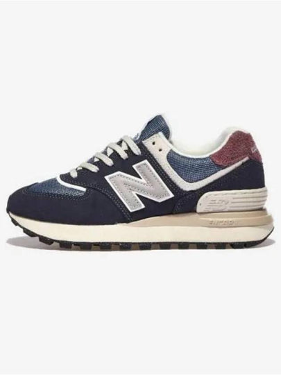 574 Legacy Low Top Sneakers Navy - NEW BALANCE - BALAAN 2