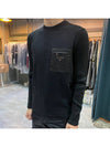 Triangle Logo Pocket Knitted Sweater Black - PRADA - BALAAN 4