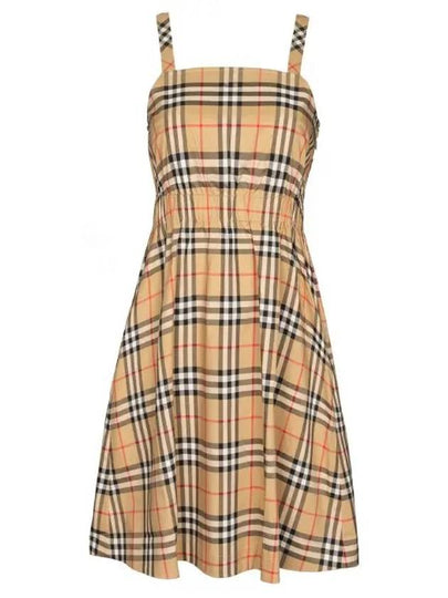 Kids Vintage Check Dress Beige - BURBERRY - BALAAN 2