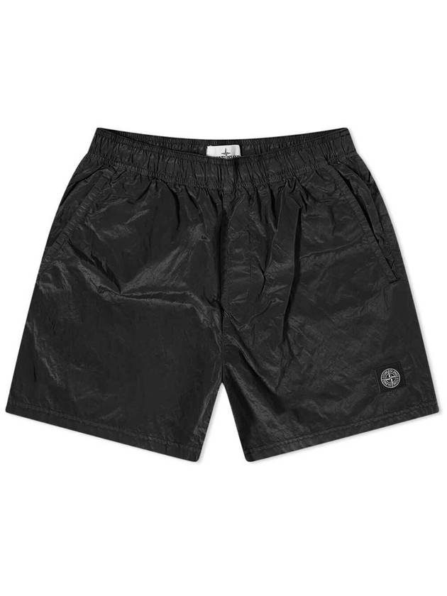 Nylon Metal Swimming Trunk Shorts Black - STONE ISLAND - BALAAN 2