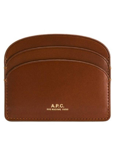 Demi Lune Card Wallet Brown - A.P.C. - BALAAN 2