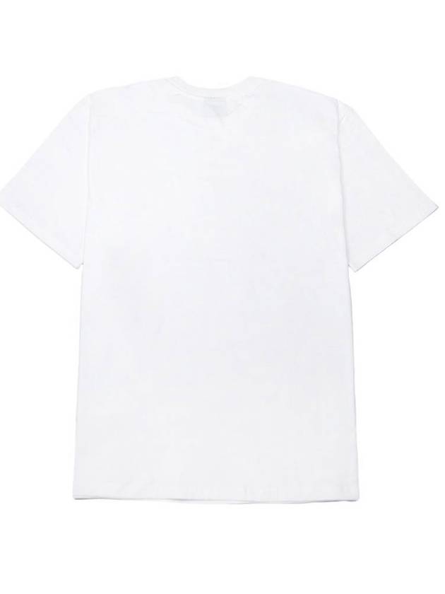 Bullet Logo  Short Sleeve T-Shirt White - FOREEDCLUB - BALAAN 3