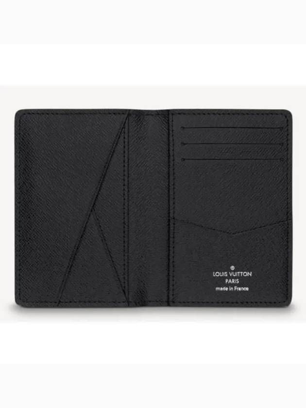 Pocket Organizer Monogram Card Wallet Black - LOUIS VUITTON - BALAAN 3