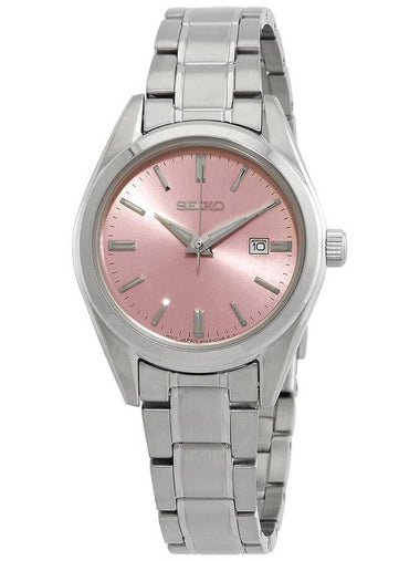 Seiko Quartz Pink Dial Ladies Watch SUR529 - SEIKO - BALAAN 1