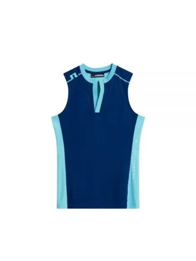 Neah Golf Sleeveless Estate Blue - J.LINDEBERG - BALAAN 2