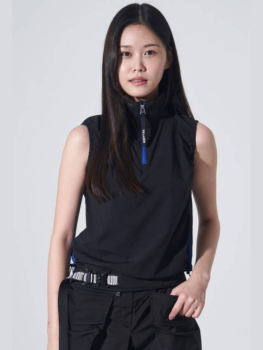 Cropped shirring sleeveless t-shirtNB - BLUDOT - BALAAN 1