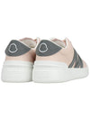 Monaco Logo Low Top Sneakers Pink - MONCLER - BALAAN 6