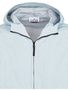 Membrana 3L TC Hooded Jacket Sky Blue - STONE ISLAND - BALAAN 4