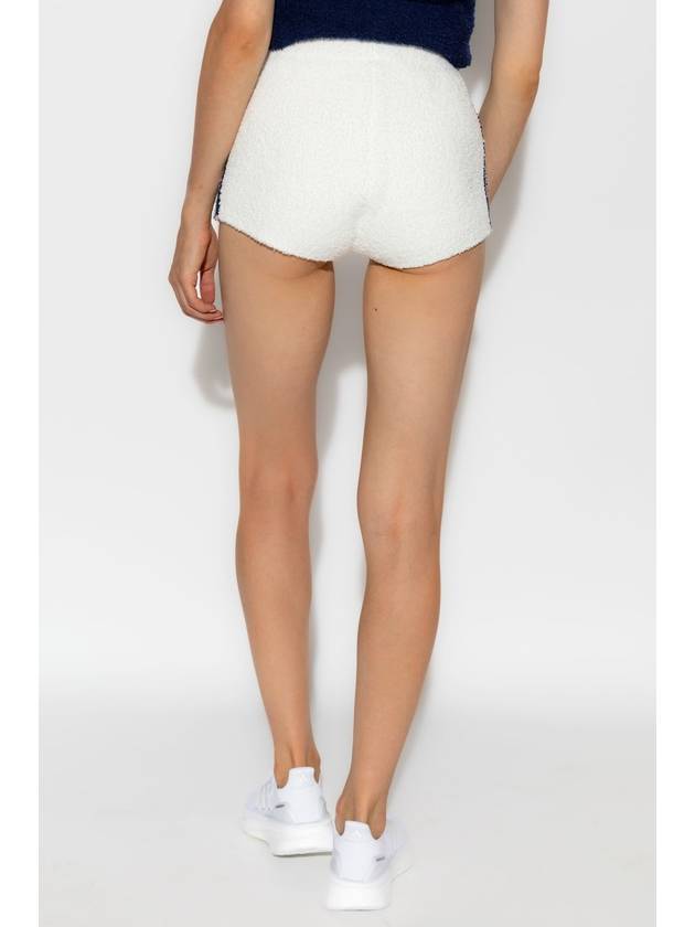 ADIDAS Originals Logo Shorts, Women's, White - ADIDAS ORIGINALS - BALAAN 4