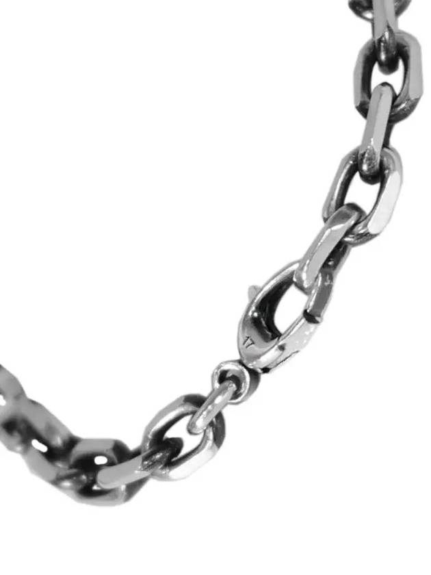 Interlocking G Chain Bracelet Silver - GUCCI - BALAAN 4