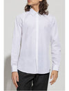 Men's Cotton Long Sleeve Shirt White - FENDI - BALAAN 4