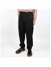 Men's Loose Chino Straight Pants Black - LEMAIRE - BALAAN 3