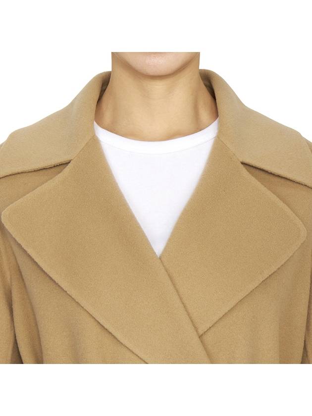 Manu Single Coat Beige - MAX MARA - BALAAN 6