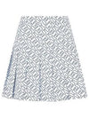 Women's Adina Print Skirt White - J.LINDEBERG - BALAAN 2