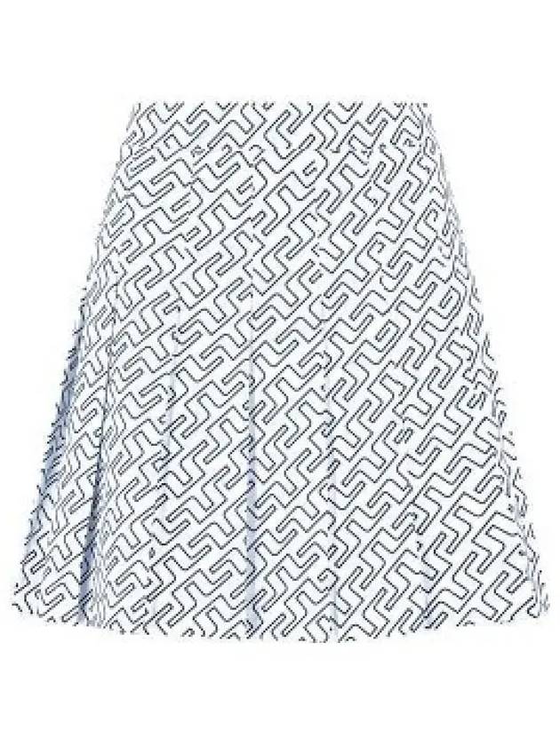 Women's Adina Print Skirt White - J.LINDEBERG - BALAAN 2