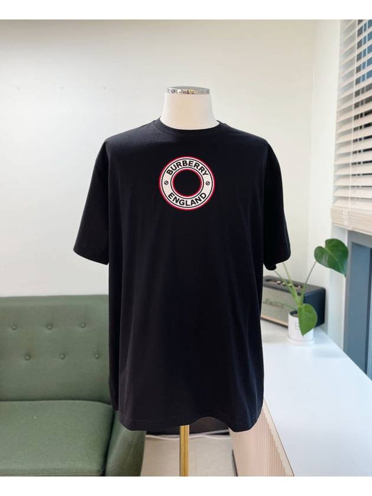 Archwear Logo Oversized Short Sleeve T-Shirt Black - BURBERRY - BALAAN 2