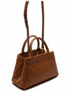 Intrecciato Rome Leather Tote Bag Brown - BOTTEGA VENETA - BALAAN 4