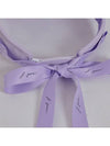 Golf Wear Logo Ribbon Sun Cap Lavender - J JANE - BALAAN 6