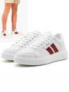 Moony Leather Low Top Sneakers White - BALLY - BALAAN 2