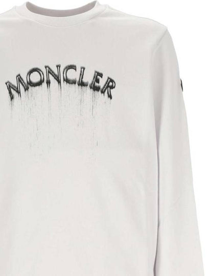 Long Sleeve T Shirt 8G00004 809KR 001 White - MONCLER - BALAAN 2