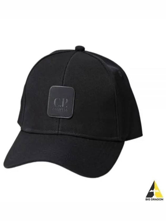 Logo Patch Ball Cap Black - CP COMPANY - BALAAN 2