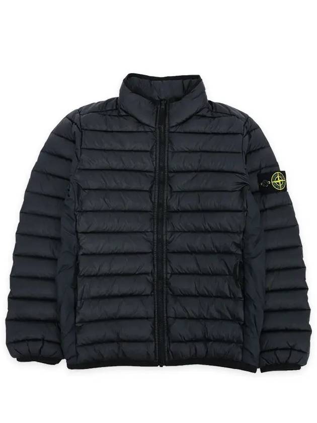 Stone Kids Waffen Patch Lightweight Padded Jacket Black 791641324 V0029 - STONE ISLAND - BALAAN 2