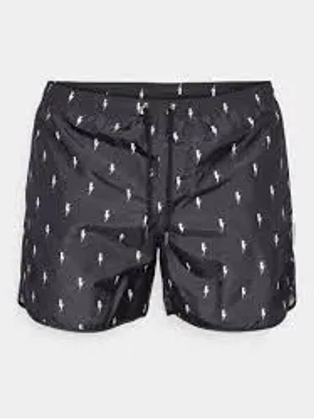 All Over Micro Bolts Swim Long Shorts MY58026B Y068 524 - NEIL BARRETT - BALAAN 1