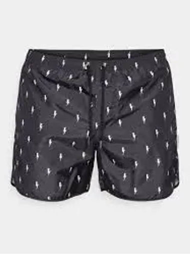 All Over Micro Bolts Swim Long Shorts MY58026B Y068 524 - NEIL BARRETT - BALAAN 1