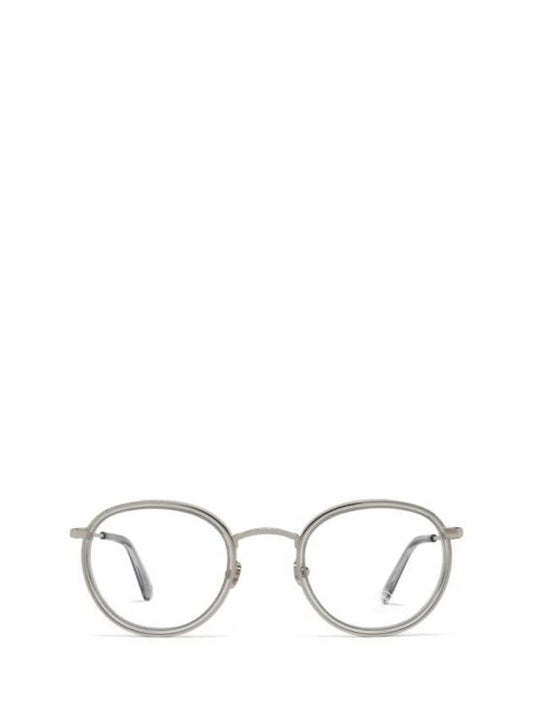 Eyewear Round Eyeglasses Grey - MONCLER - BALAAN 1