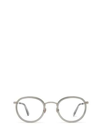 Eyewear Round Eyeglasses Grey - MONCLER - BALAAN 1