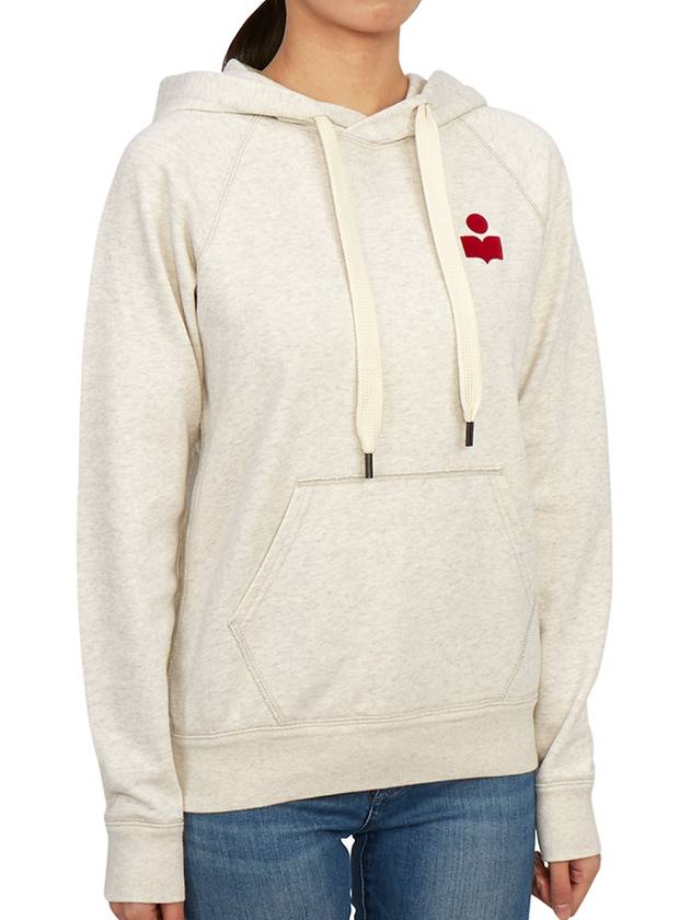 Malibu Hoodie Red Ecru - ISABEL MARANT - BALAAN 4