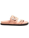 Extra Suede Sandals Rose Opaline - HERMES - BALAAN 1