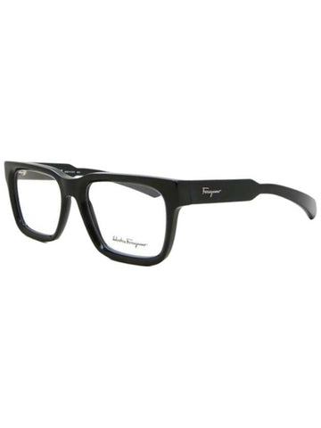 Men's Demo Rectangular Eyeglasses Black - SALVATORE FERRAGAMO - BALAAN 1